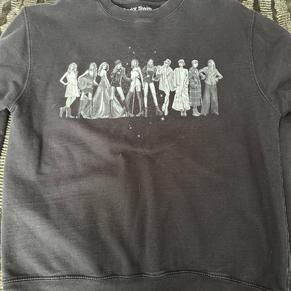 Taylor Swift Tops - Taylor Swift Navy All Eras Sweatshirt